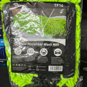 Micro fibre wash mitt