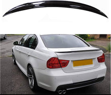 Load image into Gallery viewer, E90 M-Performance gloss black boot spoiler
