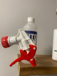 Decant bottles and spray trigger